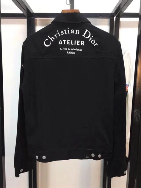 christian dior jeans jacket|Christian Dior atelier jacket.